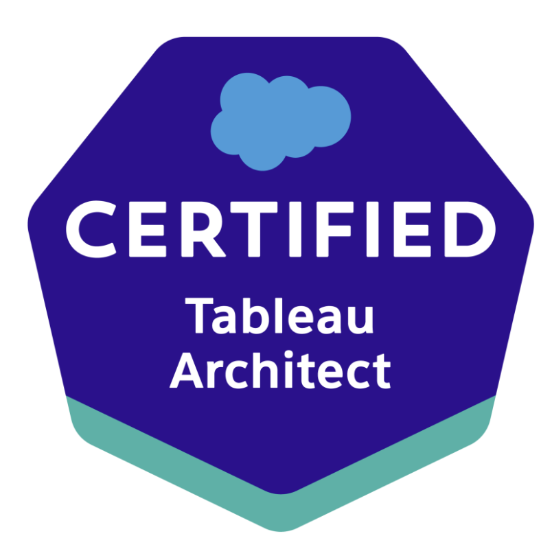 Salesforce Certified Tableau Architect